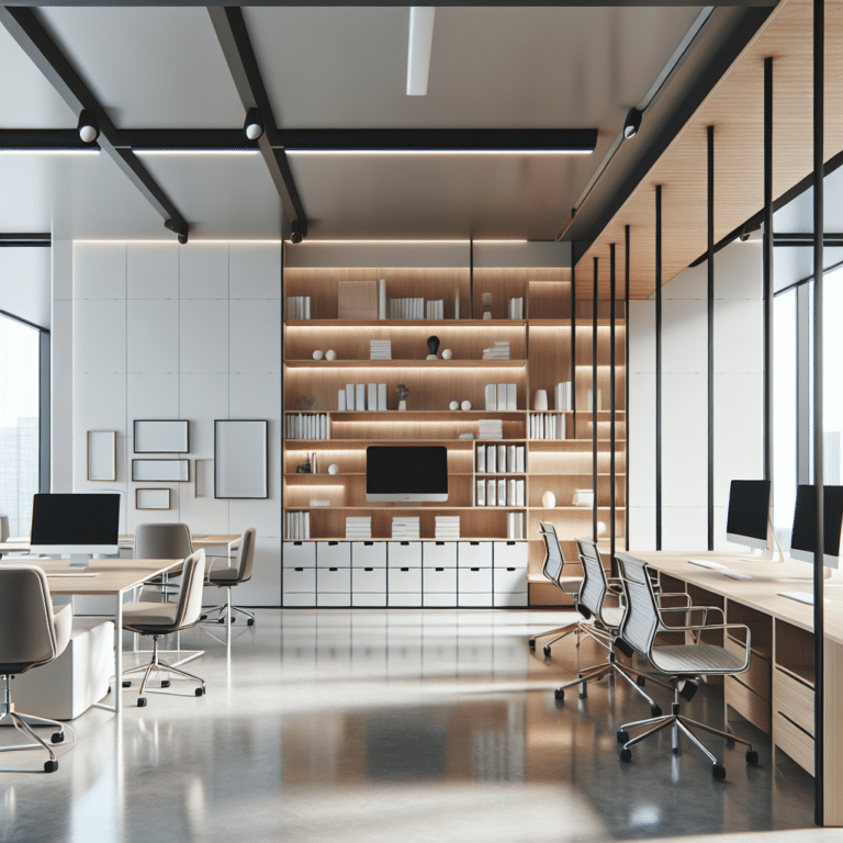 Storage Solutions for Minimalist Office