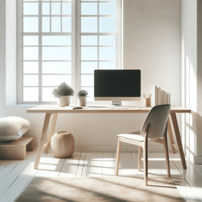 Declutter Your Life: Minimalist Home Office Solutions