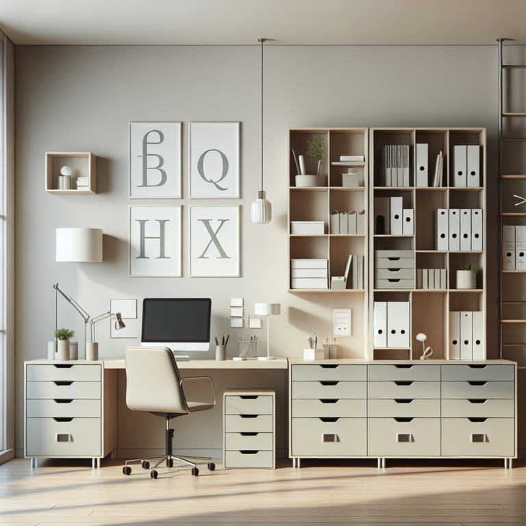 Storage Solutions for Minimalist Office