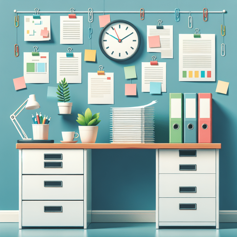 Organizing Paperwork for Small Office