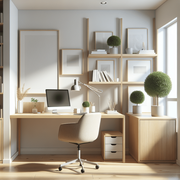Embrace Simplicity: Minimalist Home Office Designs