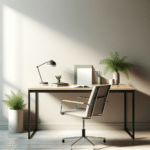 Minimalist Workspace for Mental Clarity