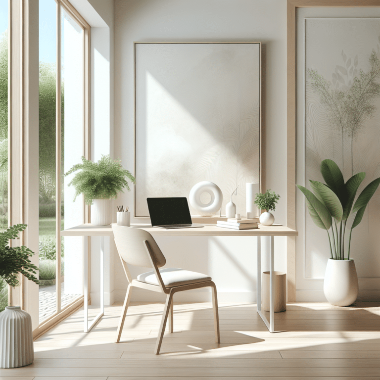 Creating Harmony with a Minimalist Home Office