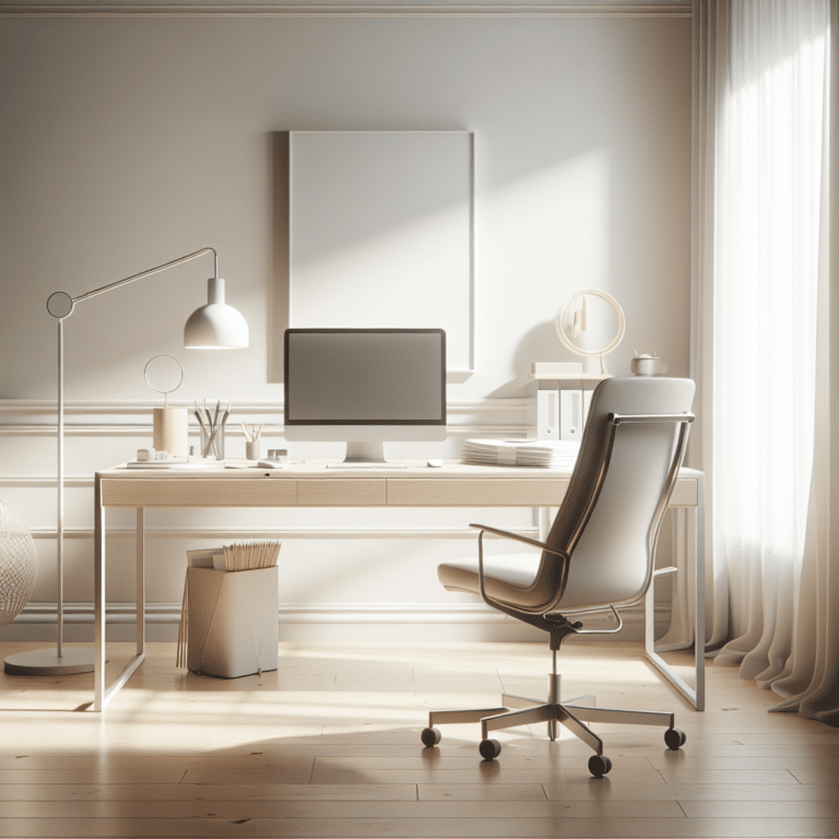 Declutter Your Life: Minimalist Home Office Solutions