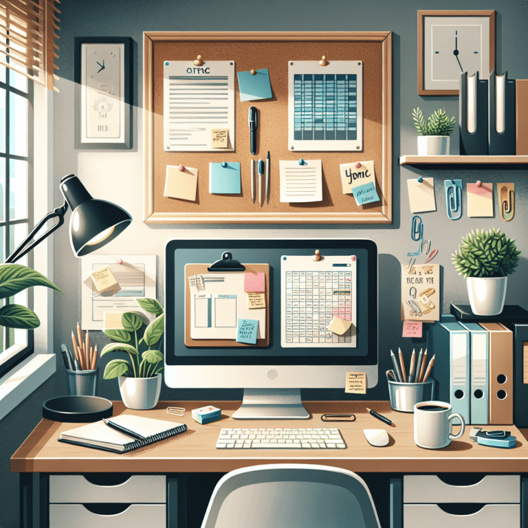 Daily Routines for Productive Home Office