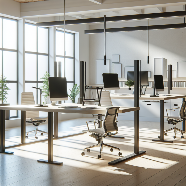 Feel the Comfort: Standing Desks for Minimalist Office