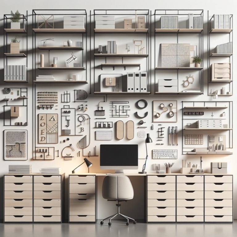 Creative Minimalist Shelving Ideas for Offices
