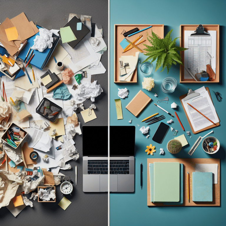 Declutter for Better Focus