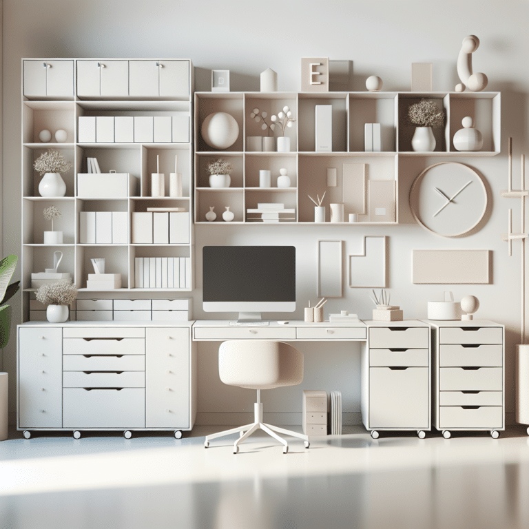 Storage Solutions for Minimalist Office