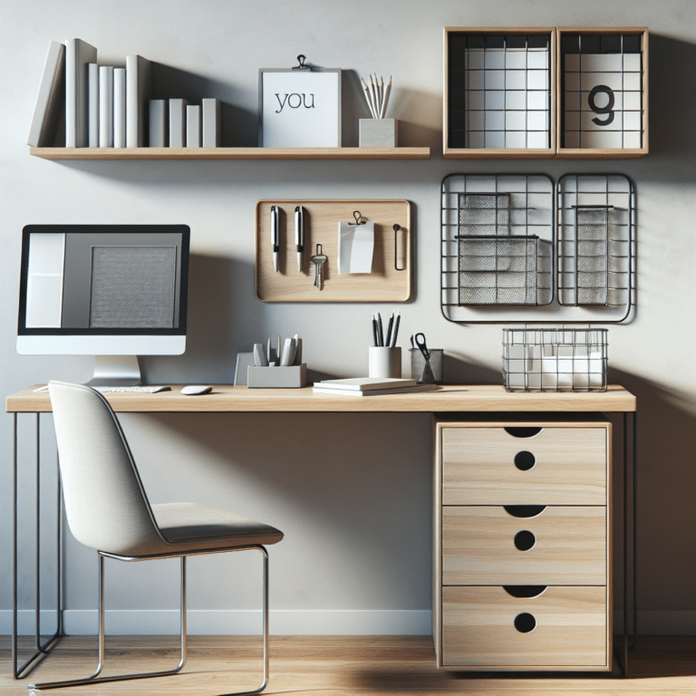 Storage Solutions for Minimalist Office