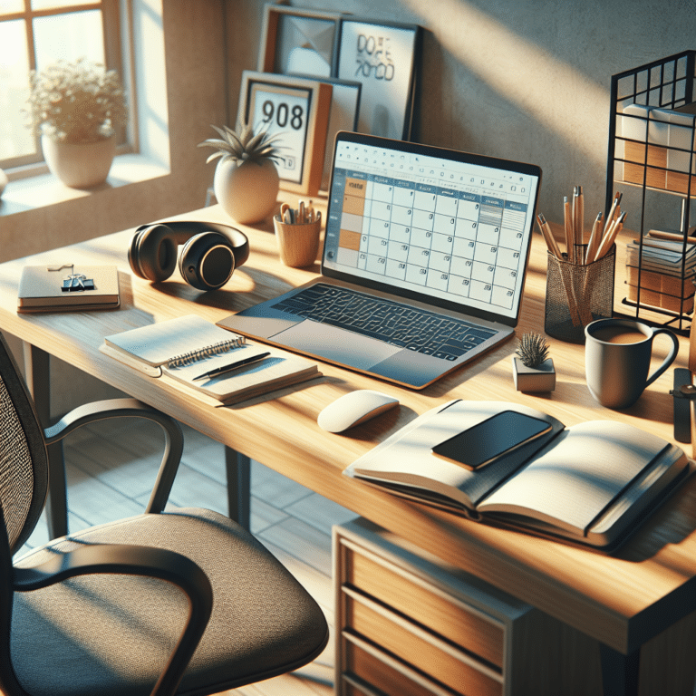 Daily Routines for Productive Home Office