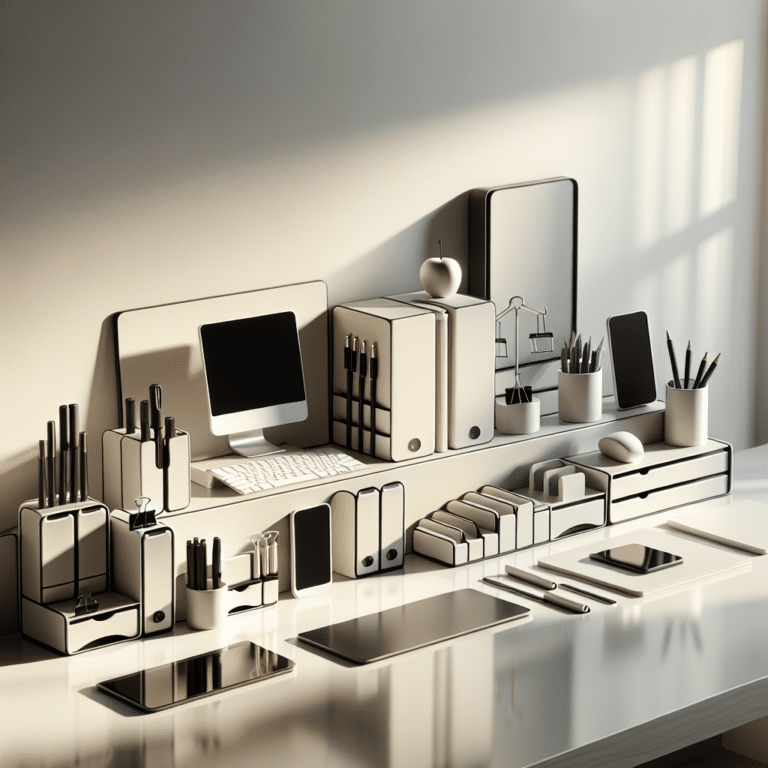 Minimalist Desk Organizers to Keep Your Workspace Tidy