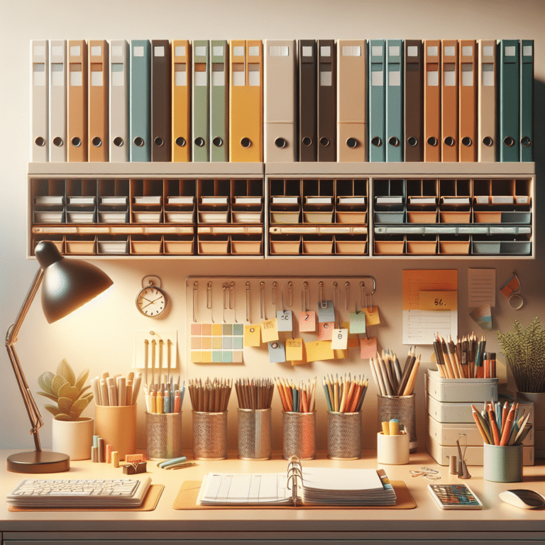 Organize Stationery Efficiently