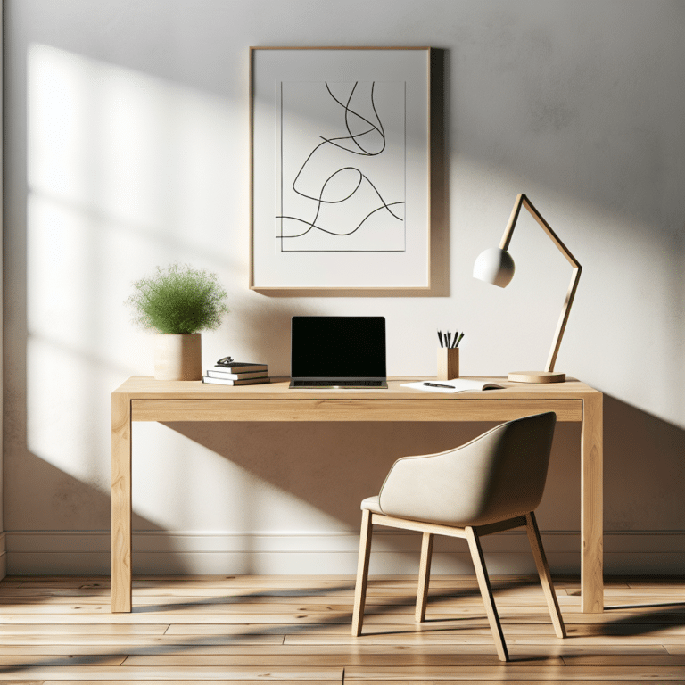 Refreshing Minimalist Desk Ideas for your Home Office