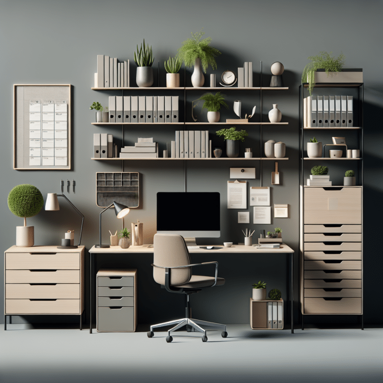 Simple Storage Solutions for All Your Office Essentials".