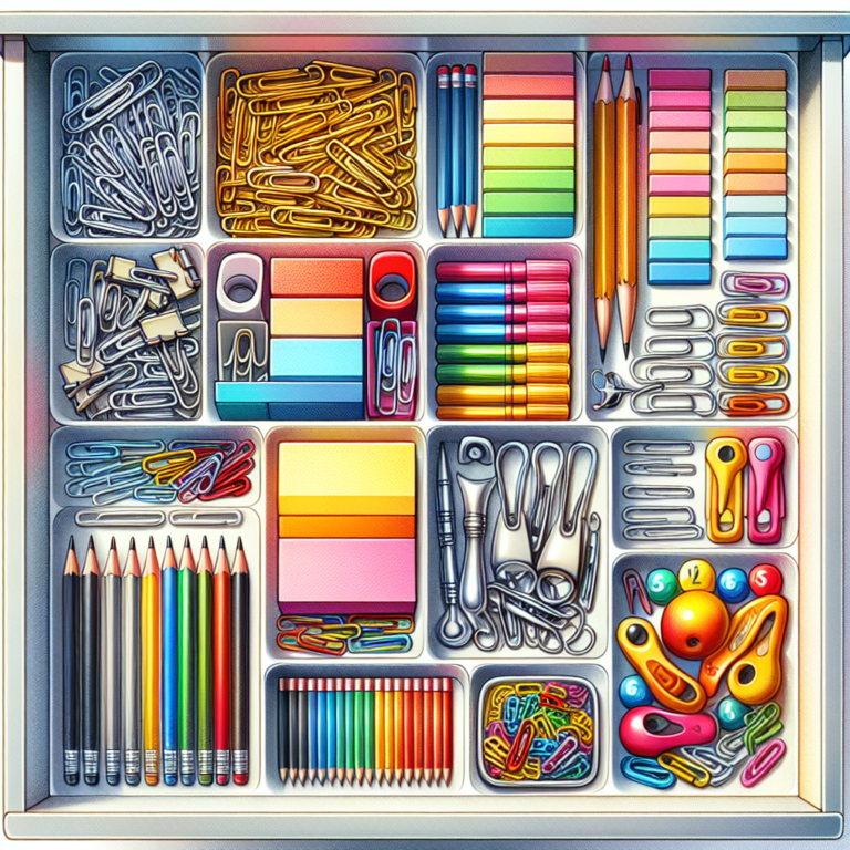 Desk Drawer Organization Tips