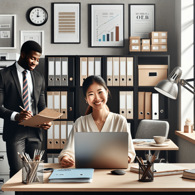 Organizing Paperwork for Small Office