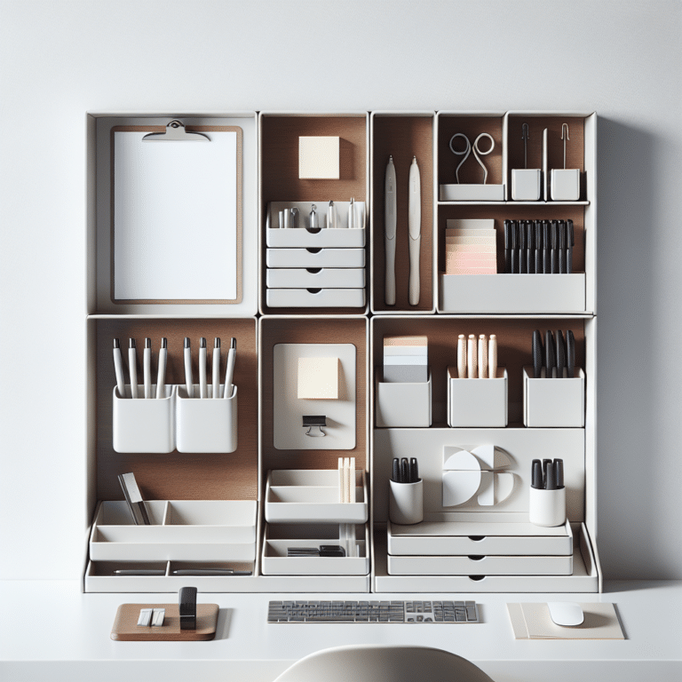Minimalist Office Trays and Holders