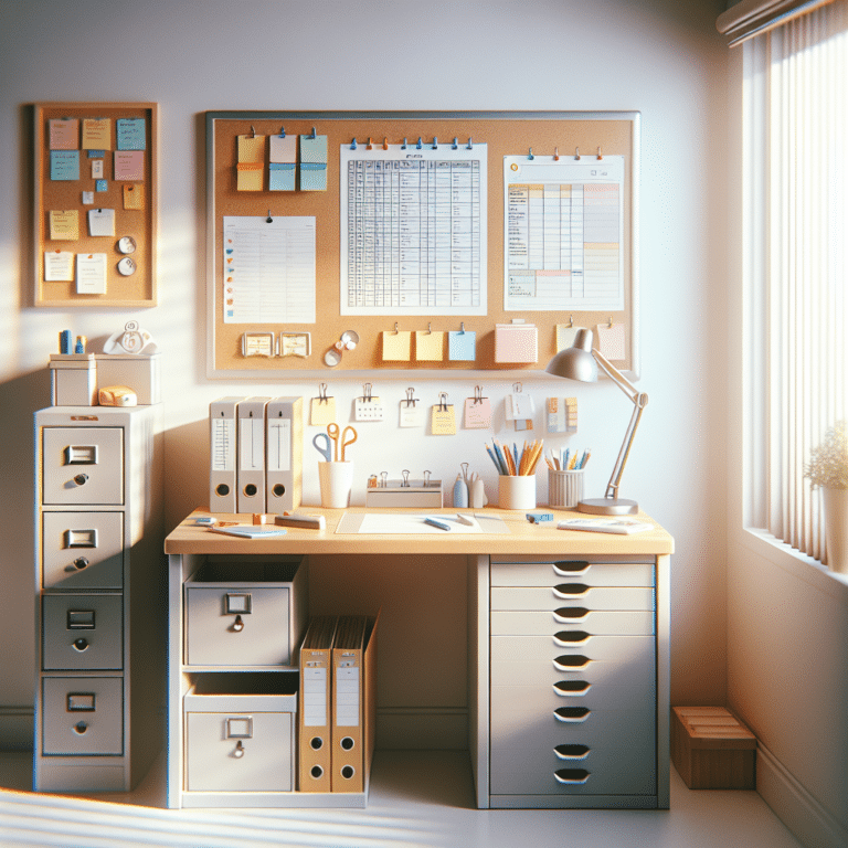 Organizing Paperwork for Small Office