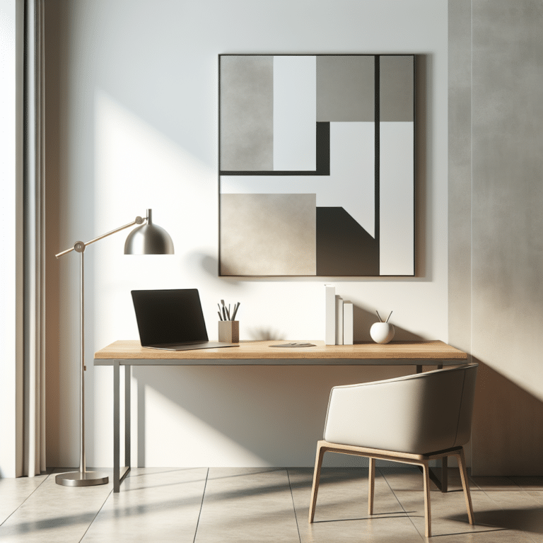 Minimalist Office Wall Decor