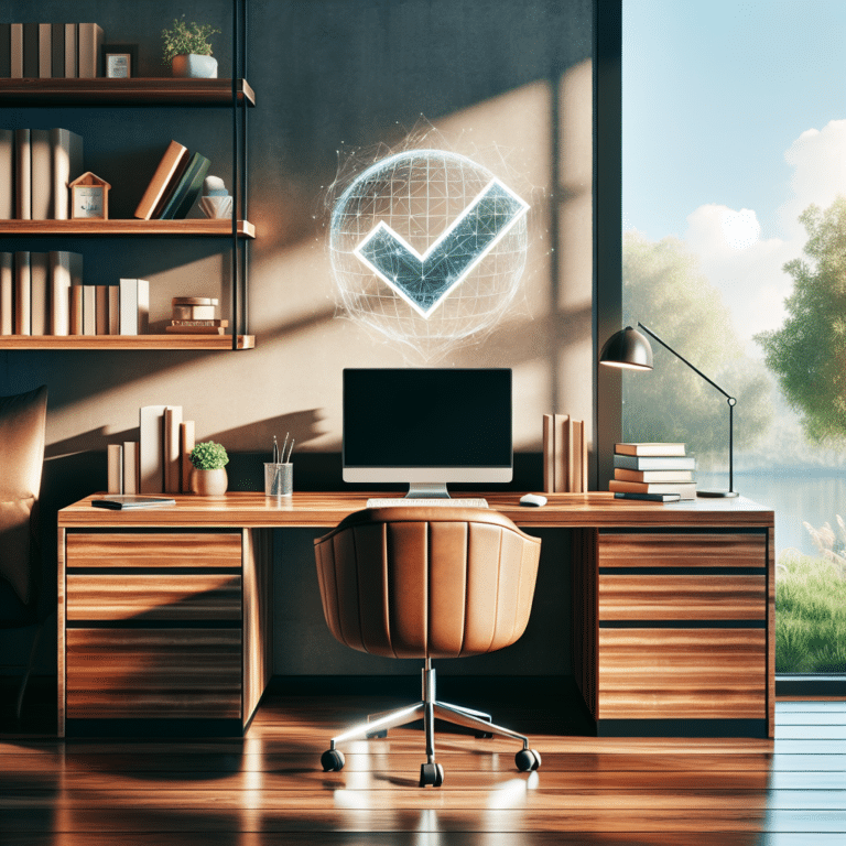 Tidy Home Office Checklist