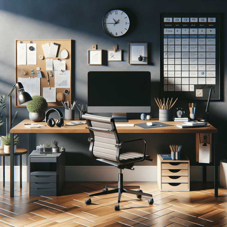 Daily Routines for Productive Home Office