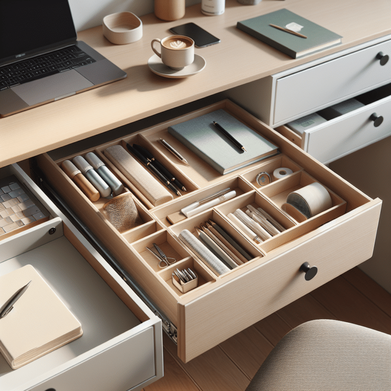 Minimalist Drawer Solutions for a Clean and Organized Workspace